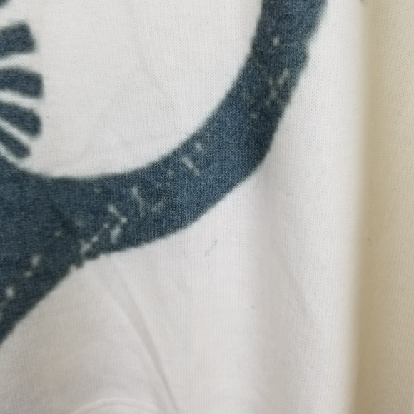 New Go Couture Ivory Anchor Tunic Sweater S - Picture 12 of 12